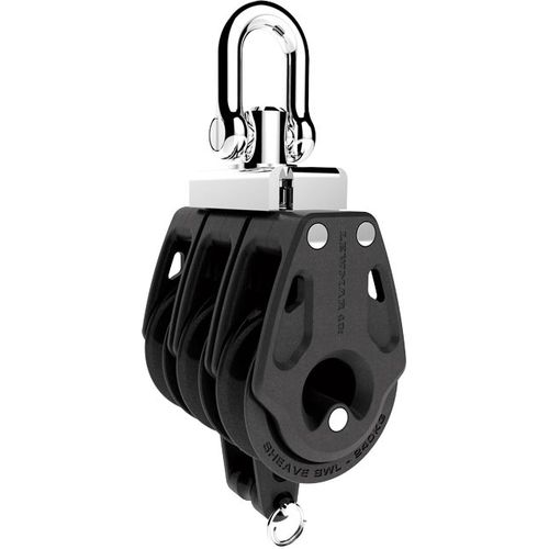 3-fach-Block - Control  - LEWMAR - drehbar / mit Drehgelenk / Hundsfott