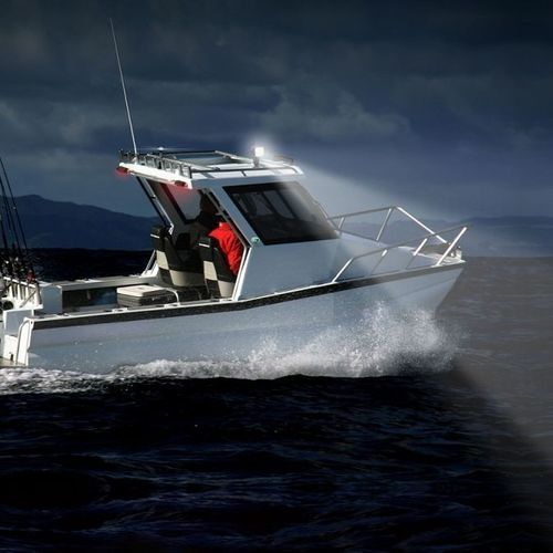 Forschungsscheinwerfer - 1GA 995 606-091 - HELLA MARINE - für Schiffe / LED / Polycarbonat