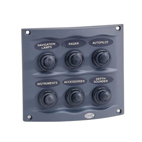 Schalttafel für Boot - 4 AND 6 WAY - HELLA MARINE - Strom