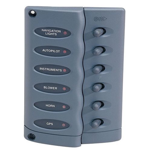 Schalttafel für Boot - 6 WAY - HELLA MARINE - Strom