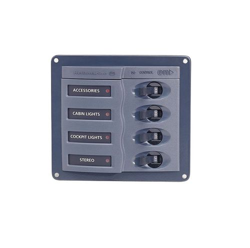 Schalttafel für Boot - 8HG 998 514-012 - HELLA MARINE - Strom