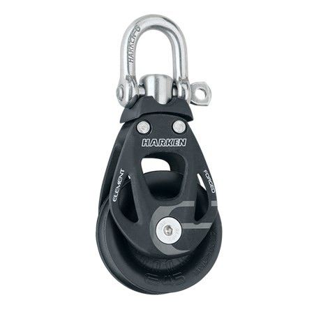 Einzelblock - 6230 - Harken - drehbar / mit Drehgelenk / max. Tau 12 mm