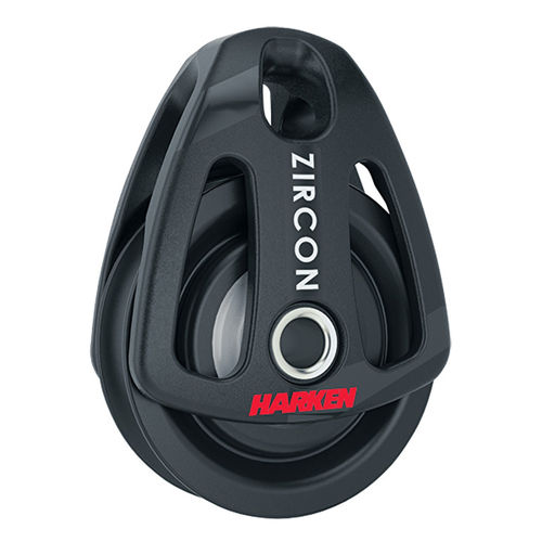Einzelblock - 2190 - Harken - liegend / max. Tau 8 mm / für Segelboot