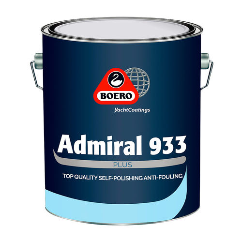 Antifouling für Boote - ADMIRAL 933 PLUS - Boero YachtCoatings - selbstpolierend / Mehrzweck / auf Kupferbasis