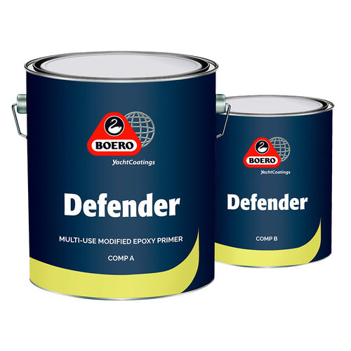 Grundierung für Boote - DEFENDER - Boero YachtCoatings - für Aluminium / Zweikomponenten / Epoxid