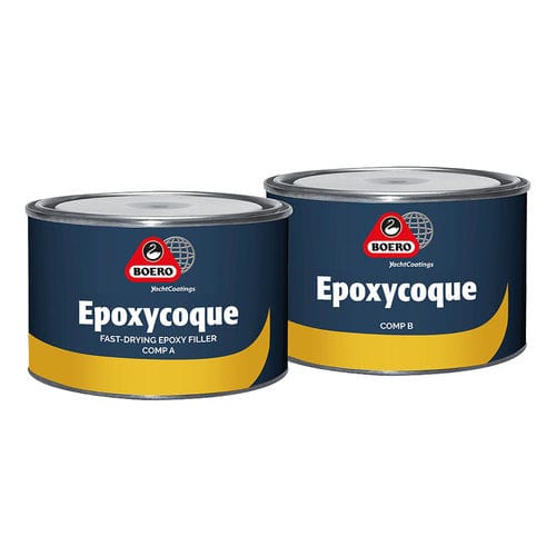 Epoxid-Spachtelmasse - EPOXYCOQUE - Boero YachtCoatings - Zweikomponenten / Reparatur