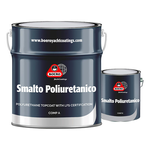 Lack für Freizeitboote - SMALTO POLIURETANICO - Boero YachtCoatings - Polyurethan / Topcoat / weiß