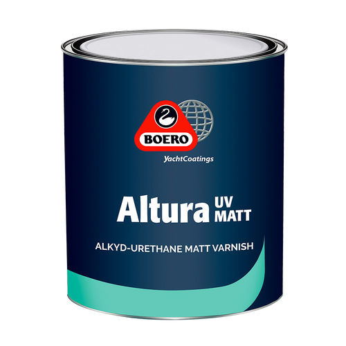 Firnis für Boote - ALTURA UV MAT - Boero YachtCoatings - für Holz / Einkomponenten / Urethan