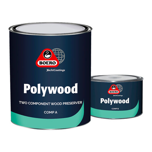 Firnis für Boote - POLYWOOD - Boero YachtCoatings - für Holz / Zweikomponenten / Polyurethan