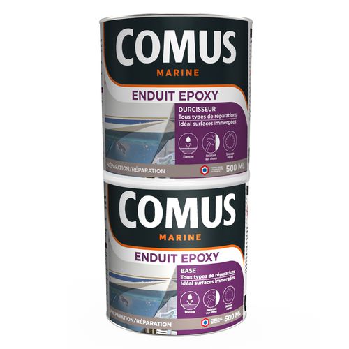 Epoxid-Spachtelmasse - COMUS MARINE - Zweikomponenten / Reparatur