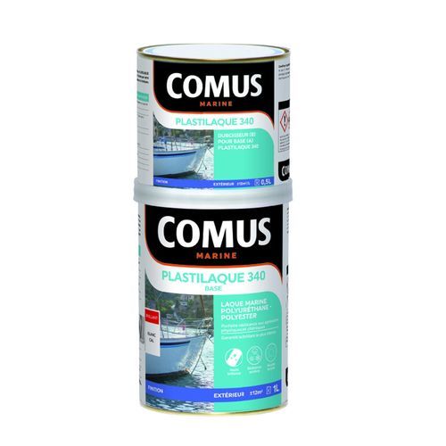 Lack für Freizeitboote - PLASTILAQUE 340  - COMUS MARINE - Polyurethan / Zweikomponenten / Polyester