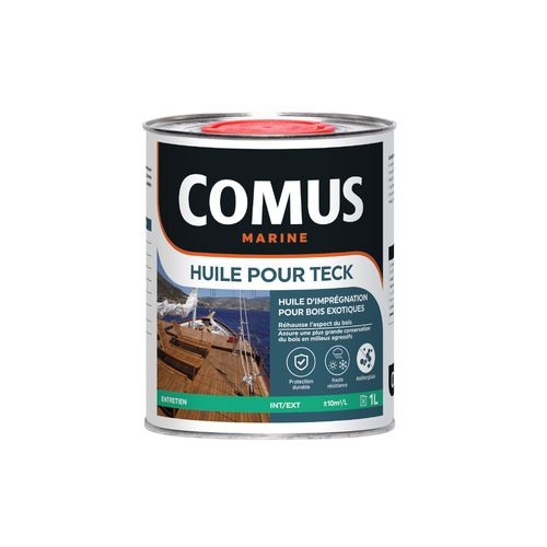 Sättigendes Öl - COMUS MARINE - für Edelholz / für Deck / für Boot