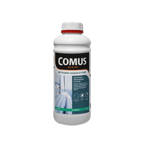 Reiniger für den Schiffsrumpf - COMUS MARINE - für Deck / für Boot / Entfettung