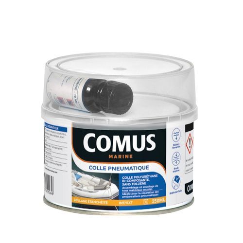 Zweikomponentenkleber - PNEUMATIQUE - COMUS MARINE - Polyurethan / für Kunststoff / für Gummi