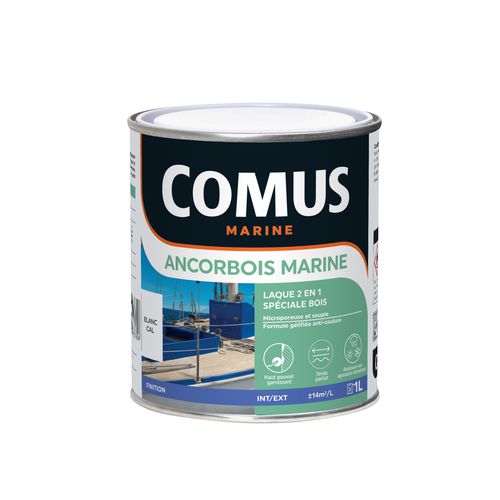 Lack für Boot - ANCORBOIS MARINE - COMUS MARINE - auf Alkylharzbasis / zur Endbearbeitung / Topcoat