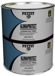 Grundierung für Boote - Aluma Protect - Pettit - für Aluminium / Epoxid / mit Rostschutz