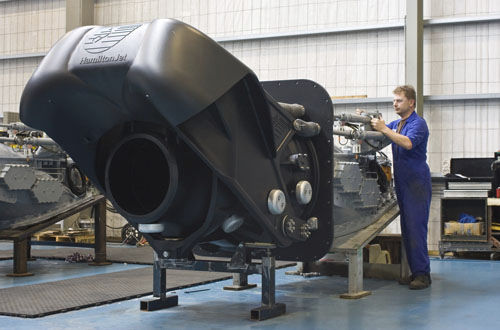 Wasserstrahlantrieb für Schiffe - HT810 - HAMILTONJET