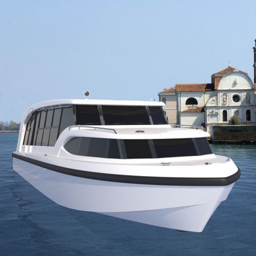 Passagierboot Berufsschiff - AQUABUS DOGALE 45 - Grove Boats - Innenborder / solarelektrisch