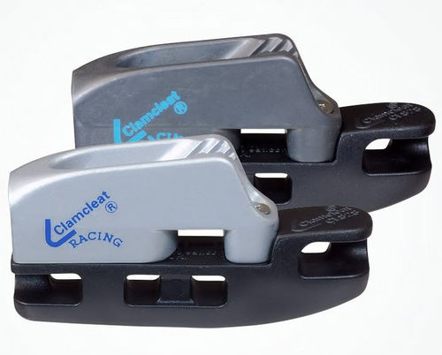 Klemme für Segelboot - CL828-70 - Clamcleat - mit Führungsbügel / Aluminium