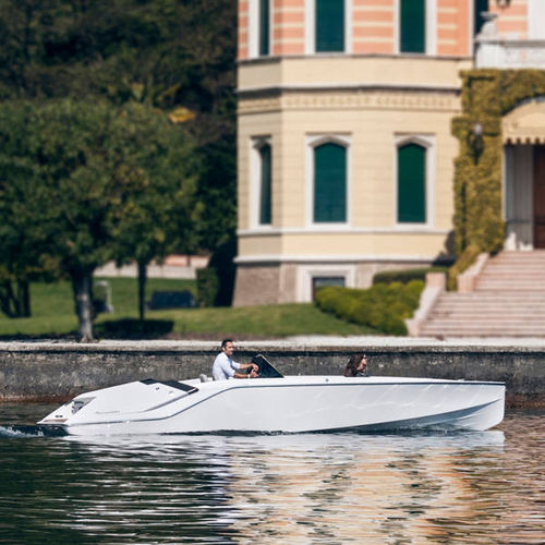 Außenborder-Runabout - 740 Mirage Air - FRAUSCHER BOOTSWERFT - elektrisch / Open / mit Mittelkonsole