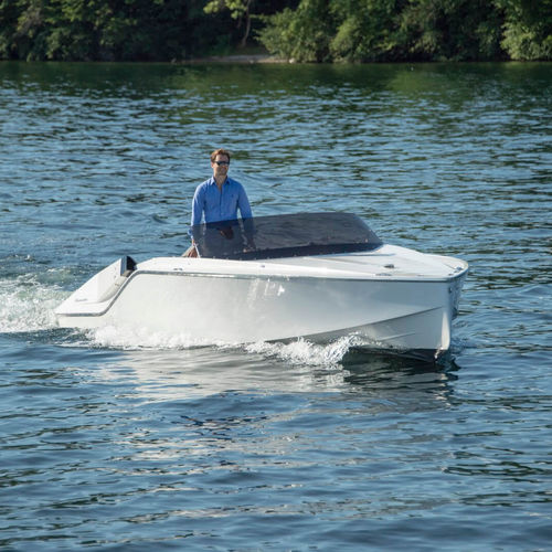 Innenborder-Runabout - 740 Mirage - FRAUSCHER BOOTSWERFT - elektrisch / mit Doppelkonsole / Bowrider