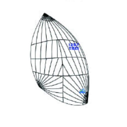 Asymmetrischer Spinnaker - A2 - Doyle - für Segelboote