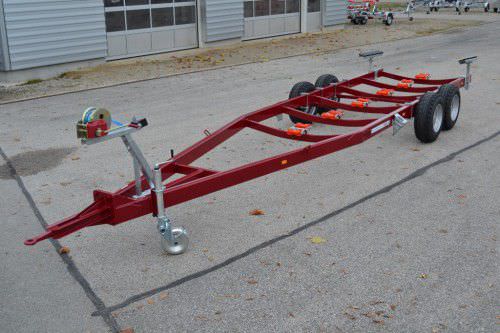 Straßenanhänger - WT 60 - Harbeck - für Boot / Rollen