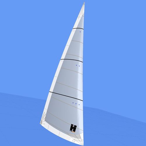 Genua - TOURING - Hydesails - für Fahrtensegelboote / cross-cut / Dacron®