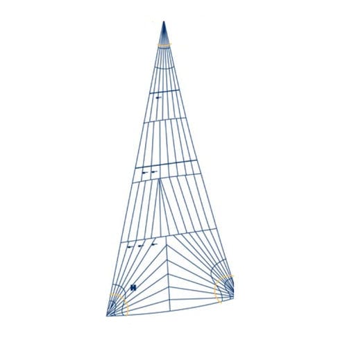 Vorsegel - GRAND PRIX - Hydesails - für Renn-/Fahrtensegelboote / Membran