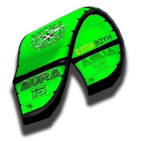 Kitesurf-Kite / C-shape - AURA - Hydesails - Freeride / Sport / Freestyle