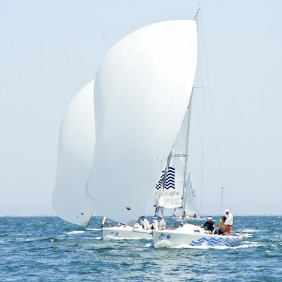 Asymmetrischer Spinnaker - Olimpic Sails - Gennaker / für One-Design Regatta Kielboote / Triradial-Schnitt