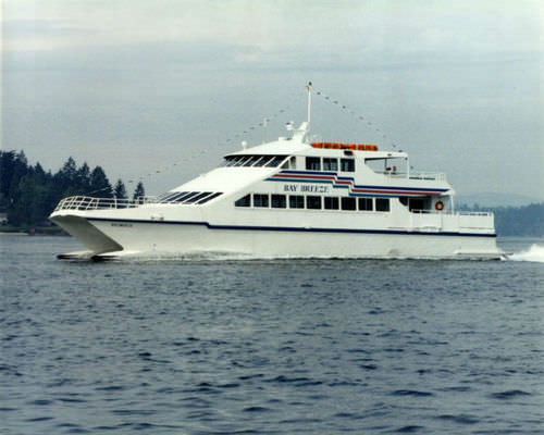 Katamaran-Passagierfähre - S-108 M/V BAY BREEZE - Nichols - Hochgeschwindigkeit