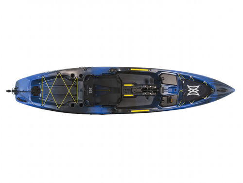 Sit-on-Top-Kajak - PESCADOR PILOT 12.0 - Perception - für Angelsport / für Erwachsene / 1 Platz