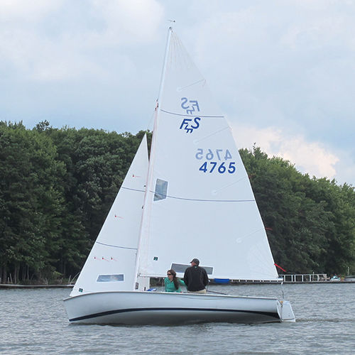 Fock - FLYING SCOT  - Quantum Sails - für One-Design Regatta Kielboote