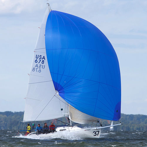 Asymmetrischer Spinnaker - AIRX 600 - Quantum Sails - für One-Design Regatta Kielboote / J80