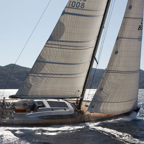 Großsegel - Quantum Sails - Spinnaker / für Kreuzfahrt-Segelyacht / Membran