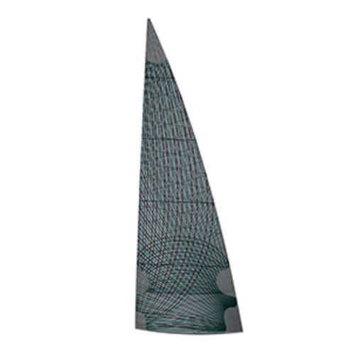 Großsegel - FUSION  - Quantum Sails - für Rennsegelboote / Carbon / Membran