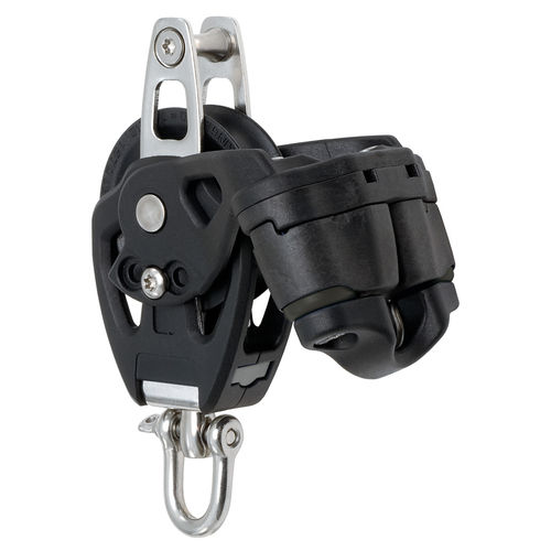 Einzelblock - 405-001-04 - SELDÉN MAST - Klemm / mit Drehgelenk / Hundsfott