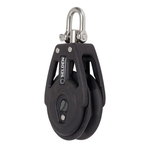 Einzelblock - 406-301-01 - SELDÉN MAST - Ratsch / mit Drehgelenk / max. Tau 10 mm