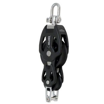 Einzelblock - 408-001-12 - SELDÉN MAST - Violin / mit Drehgelenk / Hundsfott
