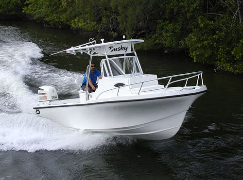 Außenborder-Walkaround - 227 - Dusky Marine - Sportfischer / T-Top