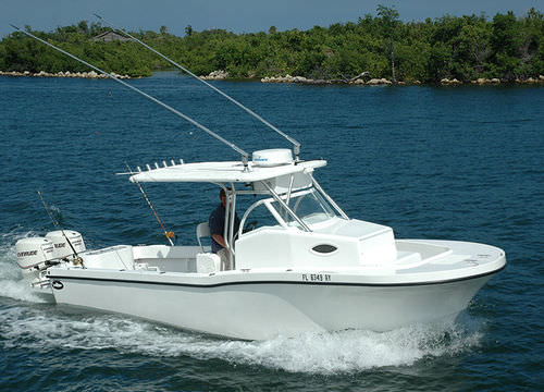 Außenborder-Walkaround - 278 CRUISER - Dusky Marine - zweimotorig / Sportfischer / T-Top