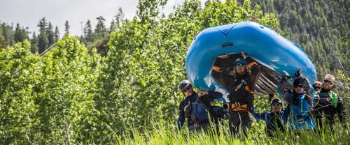 Raft / 7 Plätze - MAX 12.0.  - Hyside - für Angelsport
