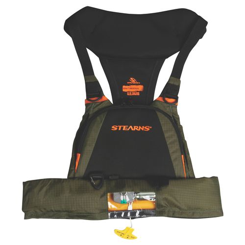 Automatisch aufblasbare Rettungsweste - CHEST PACK  - Stearns - unisex / für die Fischerei / mit Sicherheitsgurt