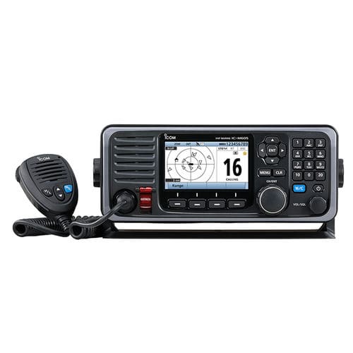 Funkgerät für Marineanwendungen - IC-M605EURO - Icom - festinstalliert / VHF / wasserdicht
