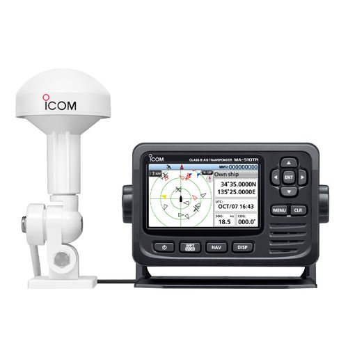 AIS für Marineanwendungen - MA-510TR - Icom - Transponder / Klasse B / mit Display