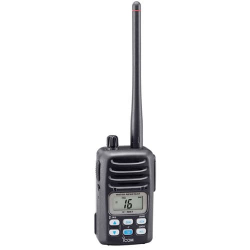 Funkgerät für Marineanwendungen - IC-M87 - Icom - tragbar / VHF / wasserdicht