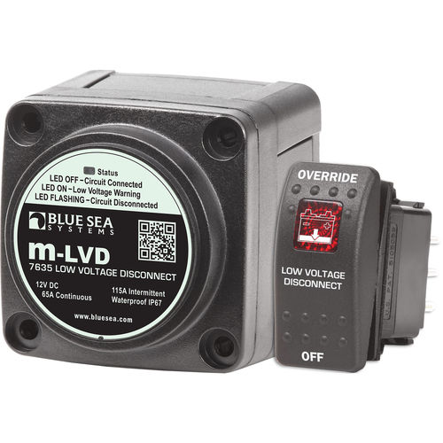 Automatischer Batteriehauptschalter - M-LVD series - Blue Sea