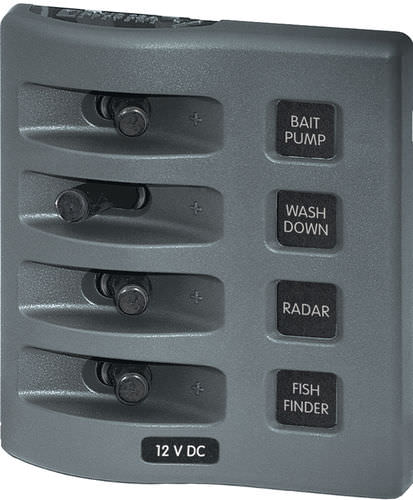 Schalttafel für Boot - 4305 - Blue Sea - Strom / wasserdicht