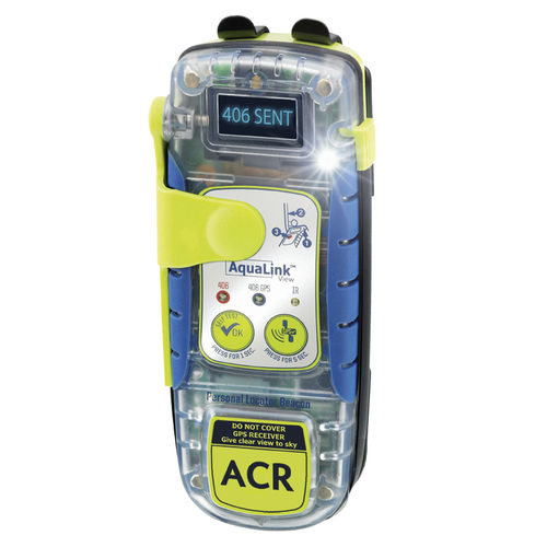 Persönliche Notfunkbake PLB für Boot - AquaLink™ View - ACR - Satelliten / GPS / Kategorie 1
